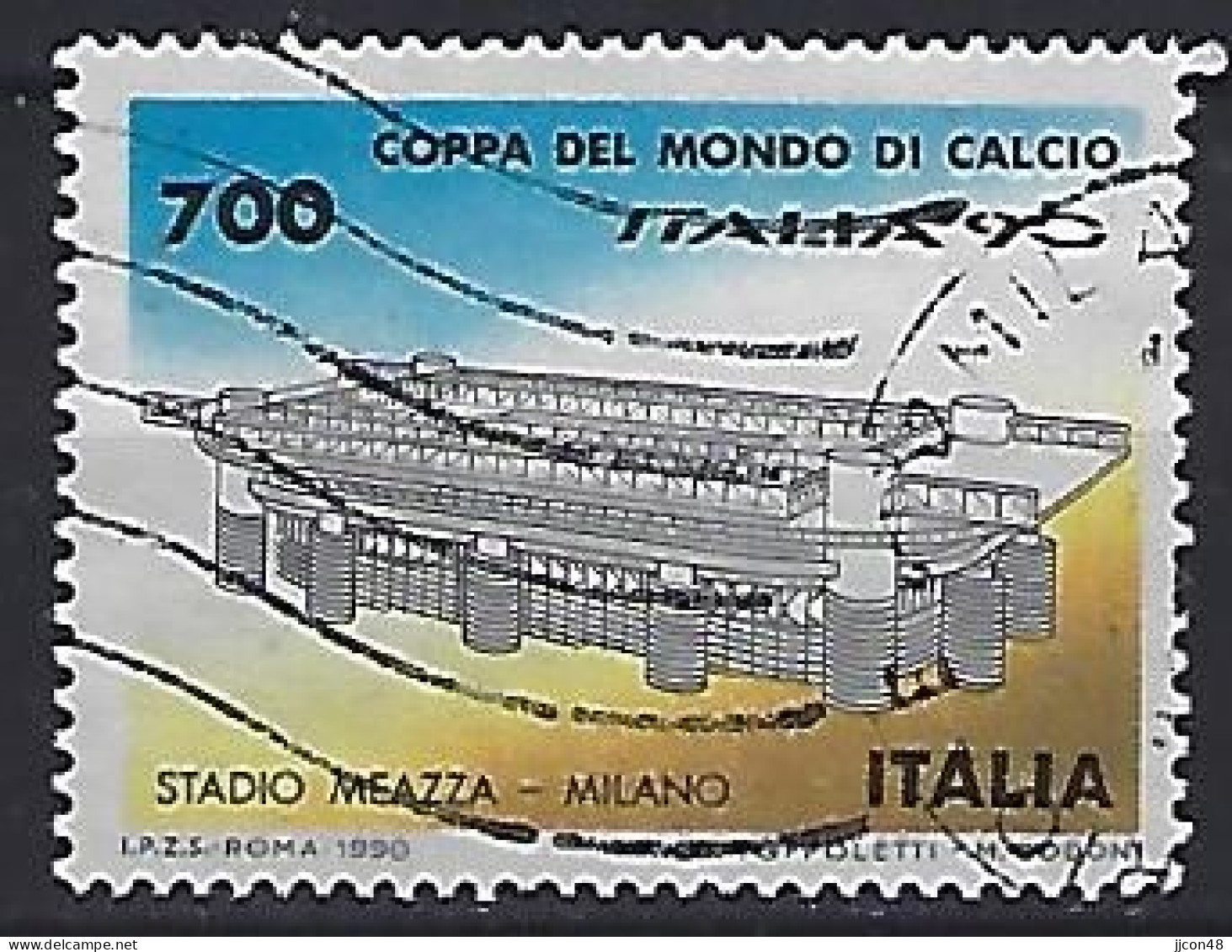 Italy 1990  Fussball-Weltmeisterschaft  (o) Mi.2126 - 1981-90: Used