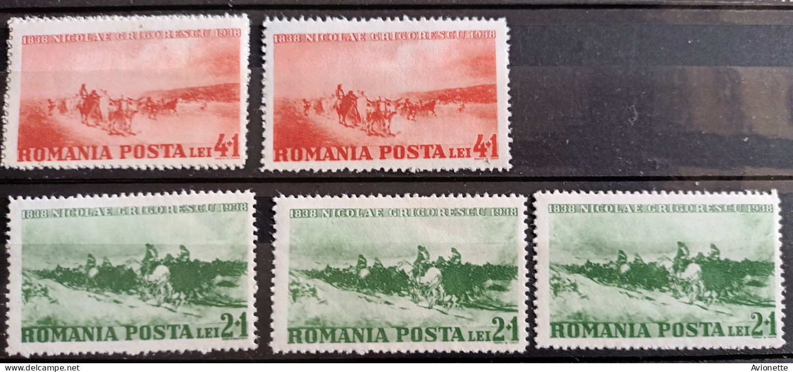 Romania (5 Timbres) - Unused Stamps