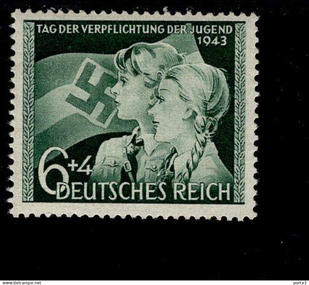 Deutsches Reich 843 Verpflichtung Der Jugend MNH Postfrisch ** Neuf - Ungebraucht