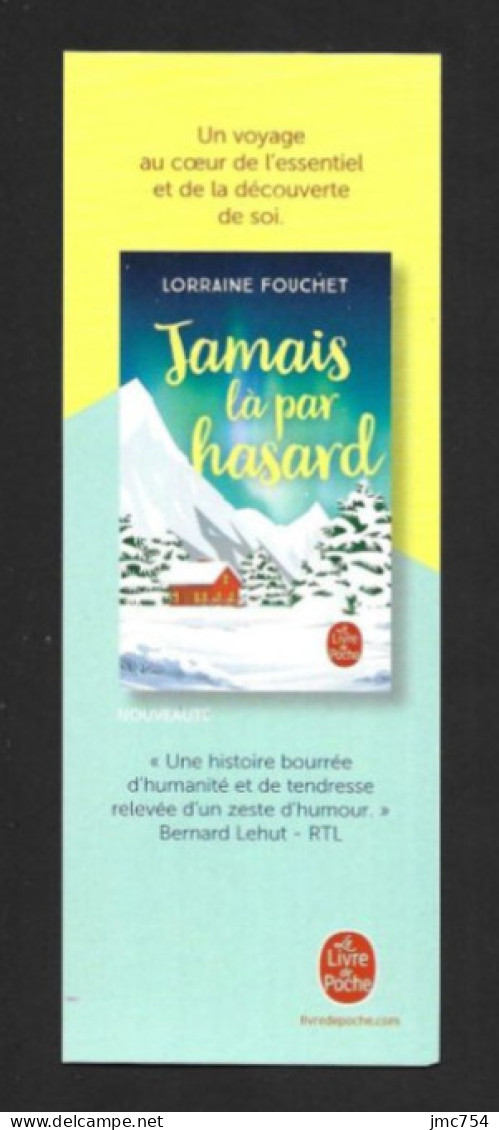 Marque Page.   Lorraine Fouchet.    Livre De Poche.    Bookmark. - Bladwijzers