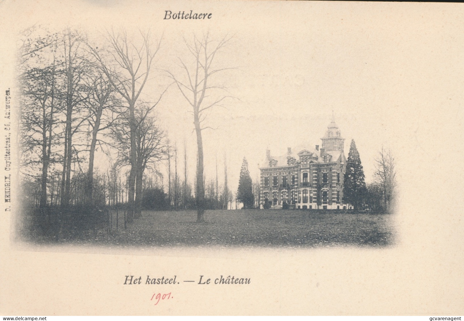 BOTTELARE        HET KASTEEL      LE CHATEAU - Merelbeke