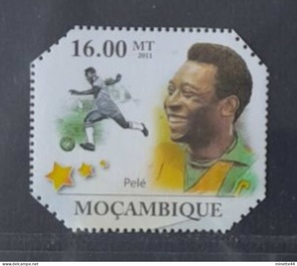 BRESIL BRASIL PELE MNH** MOCAMBIQUE MOZAMBIQUE 2011  FOOTBALL FUSSBALL SOCCER CALCIO VOETBAL FUTBOL FUTEBOL FOOT FOTBAL - Neufs