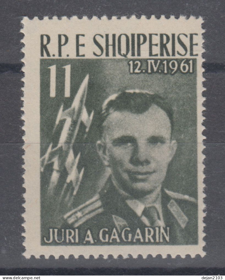 Albania Cosmos Yuri Gagarin Mi#644 1966 MNH ** - Albania