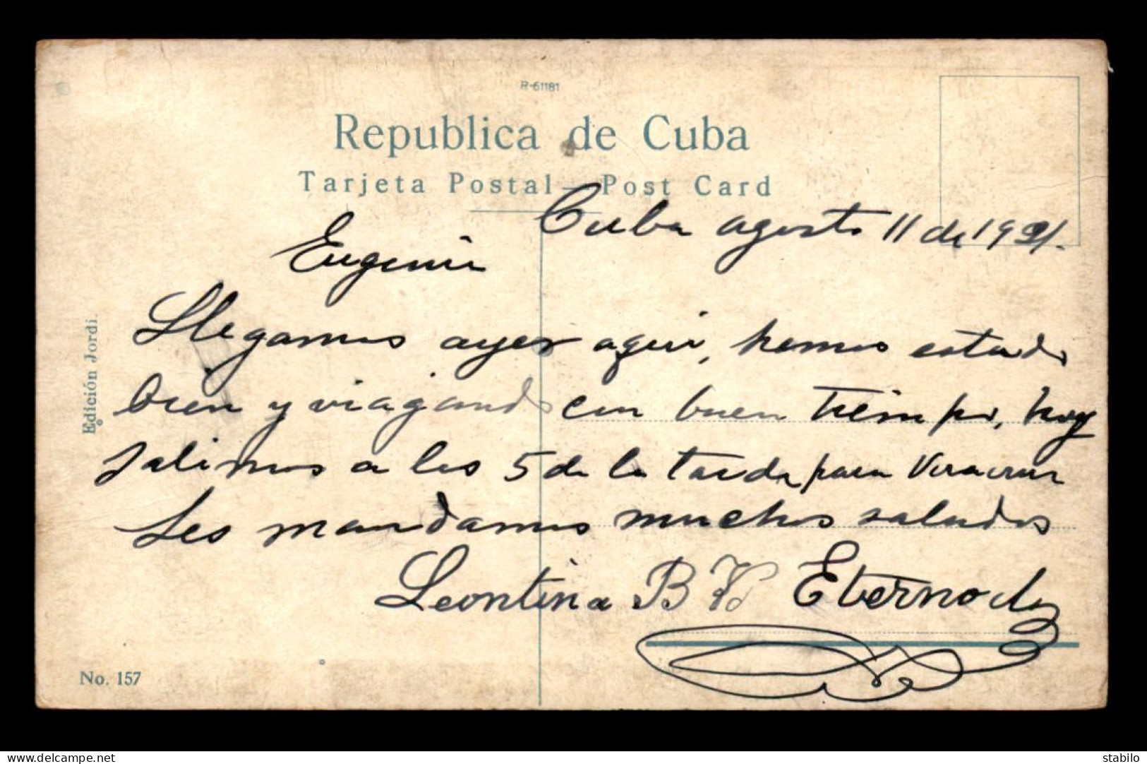 CUBA - HABANA - LA HAVANE - SUBIDA AL MORRO - Cuba
