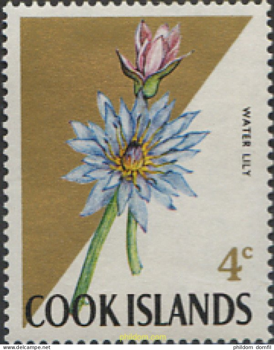 878 MNH COOK Islas 1967 FLORES - Cook