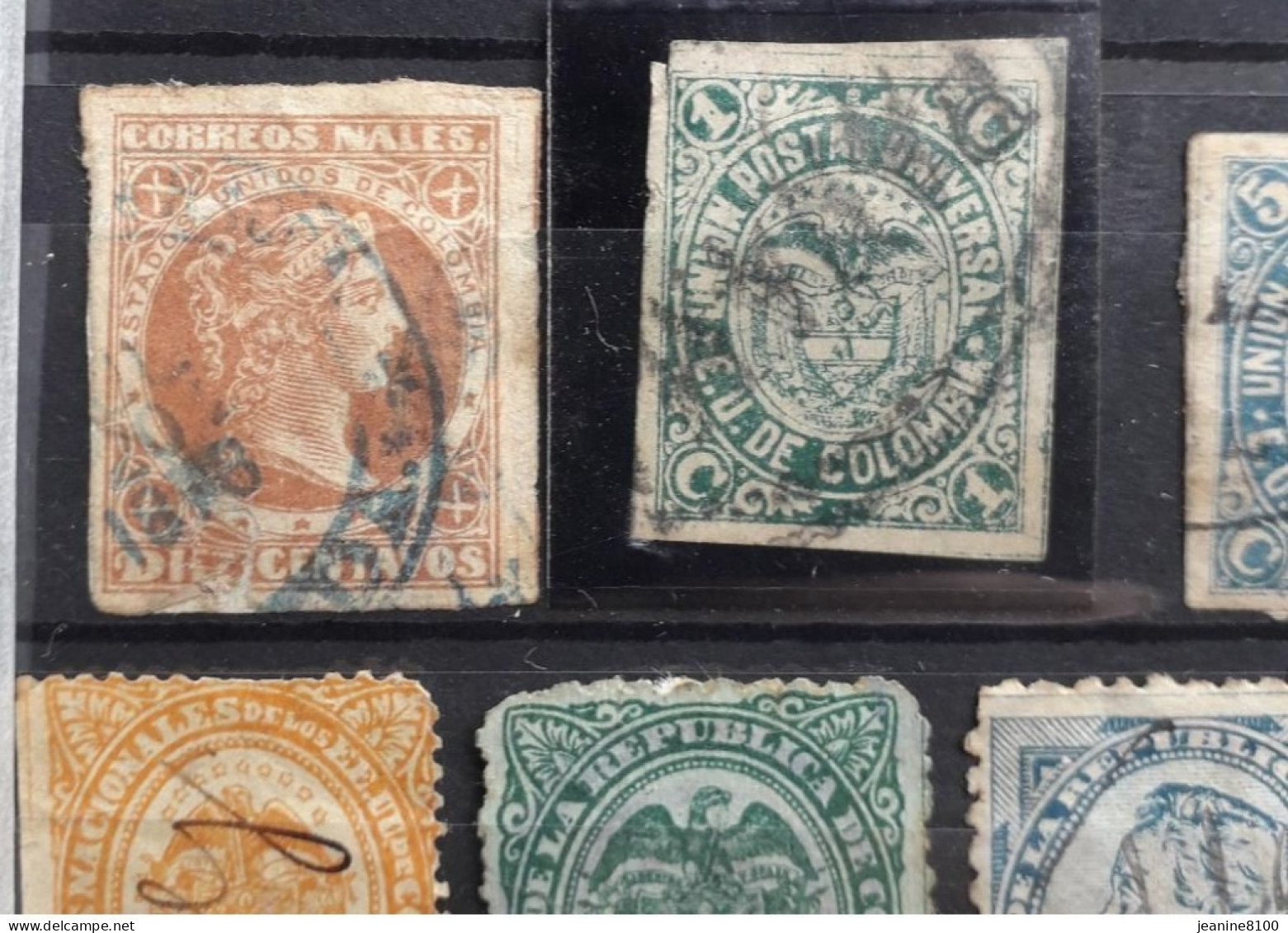 Lot De 41 Timbres Colombie - Colombia