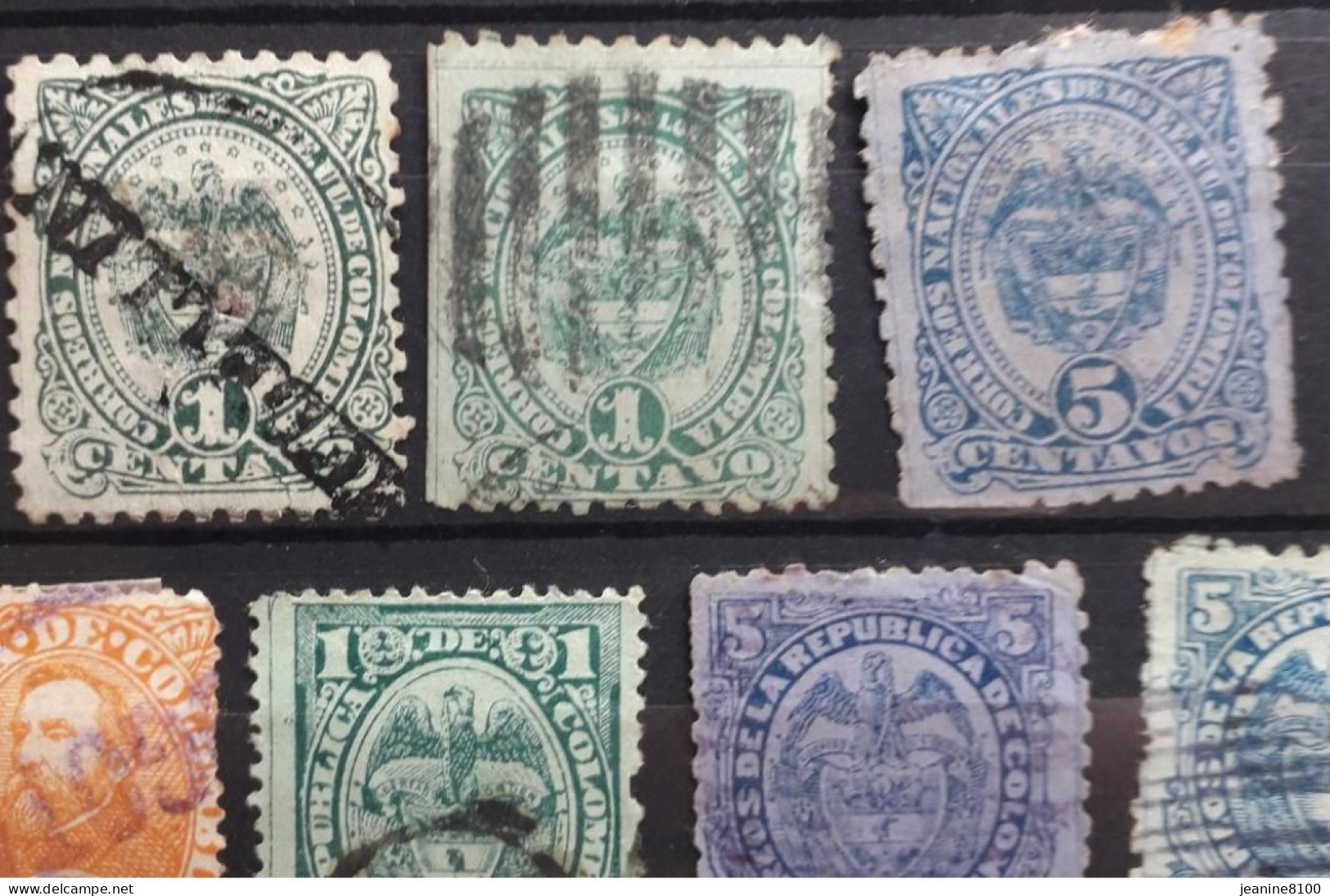 Lot De 41 Timbres Colombie - Colombie