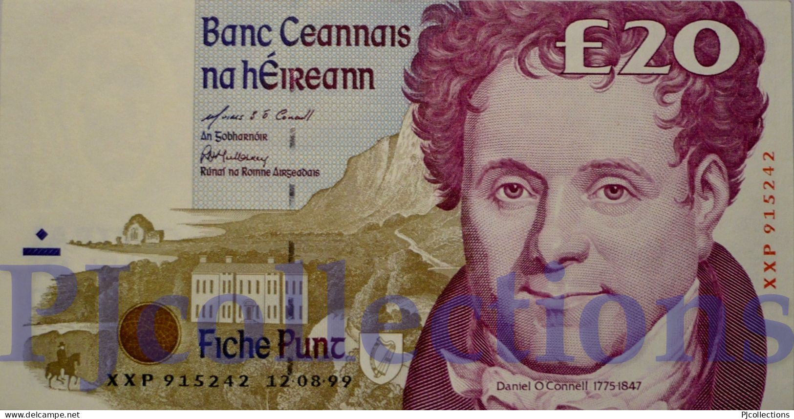 IRELAND 20 POUNDS 1999 PICK 77b AU+ - Ireland