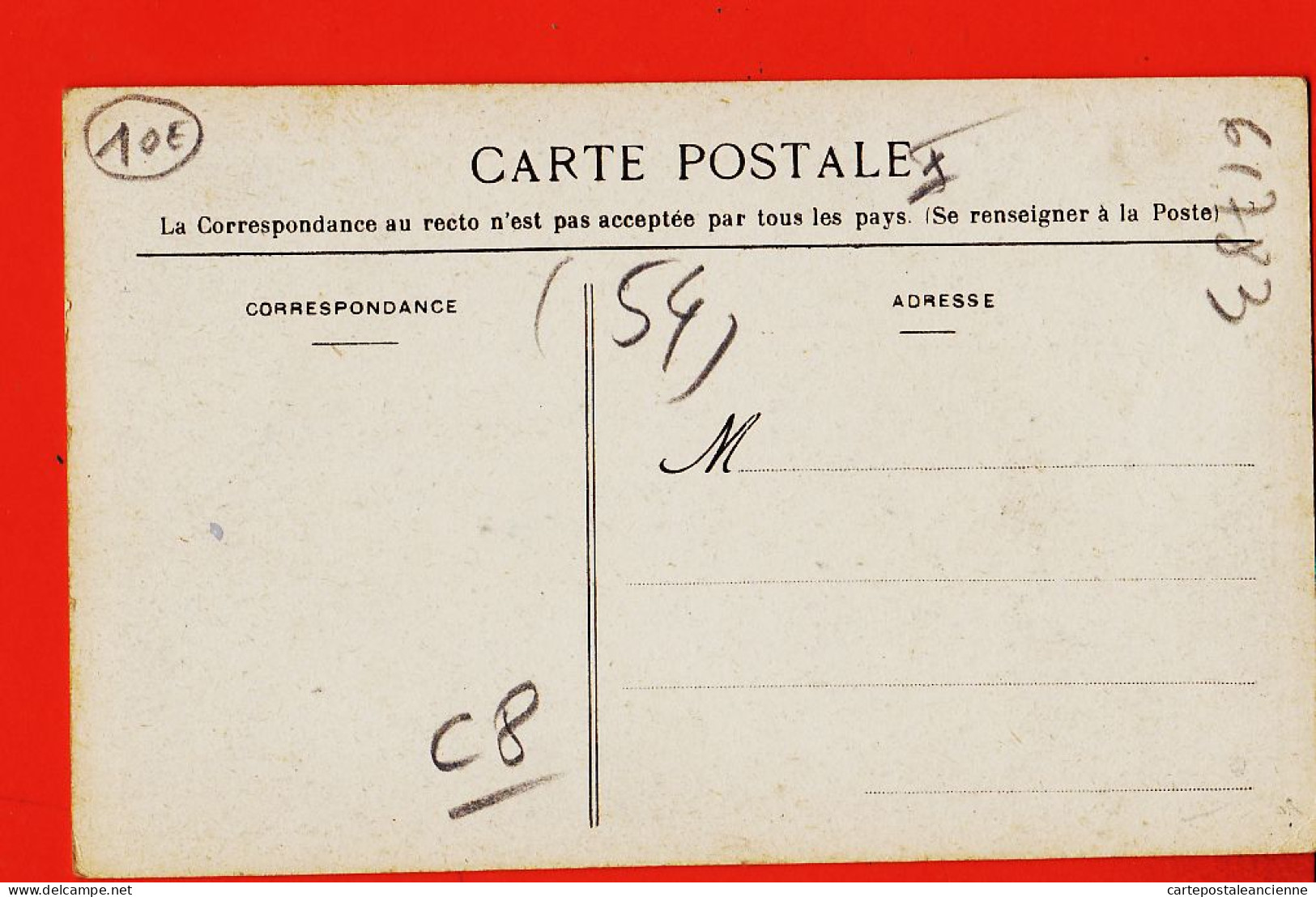 30952 / GERBEVILLER-LA-MARTYRE Tampon 24 Aout 1914 Maison NOEL Ruines Guerre 54-Meurthe Moselle PIERRON Visa D-43  - Gerbeviller