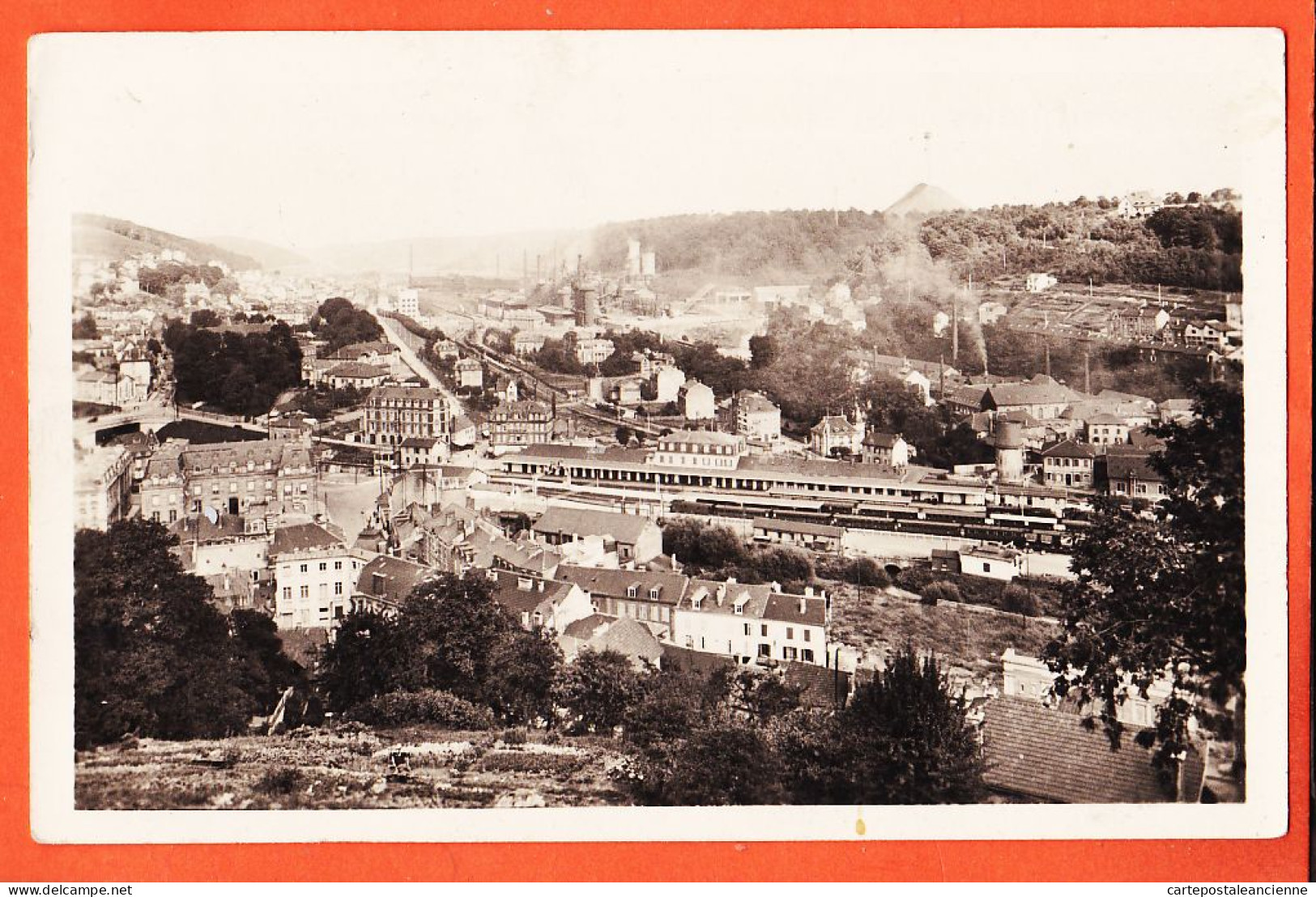 30947 / Peu Commun Edition LOESCH 2 /  LONGWY 54-Meurthe Moselle Vue Generale Quai Gare 1949 Lucien à BOUR Vincennes - Longwy