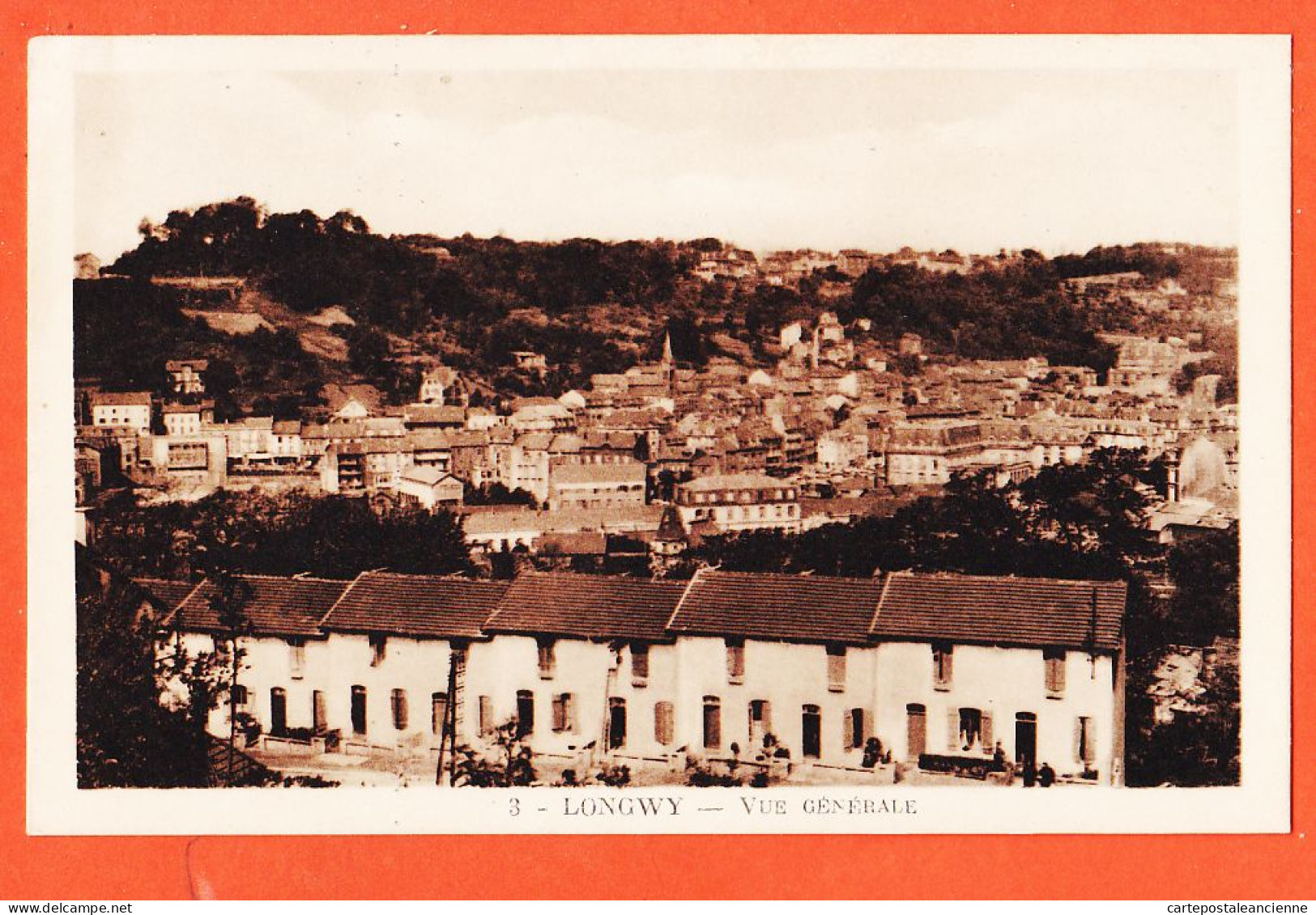 30948 / LONGWY 54-Meurthe Moselle Vue Generale Quai Gare 1940s Photo-Bromure REANT 3 - Longwy