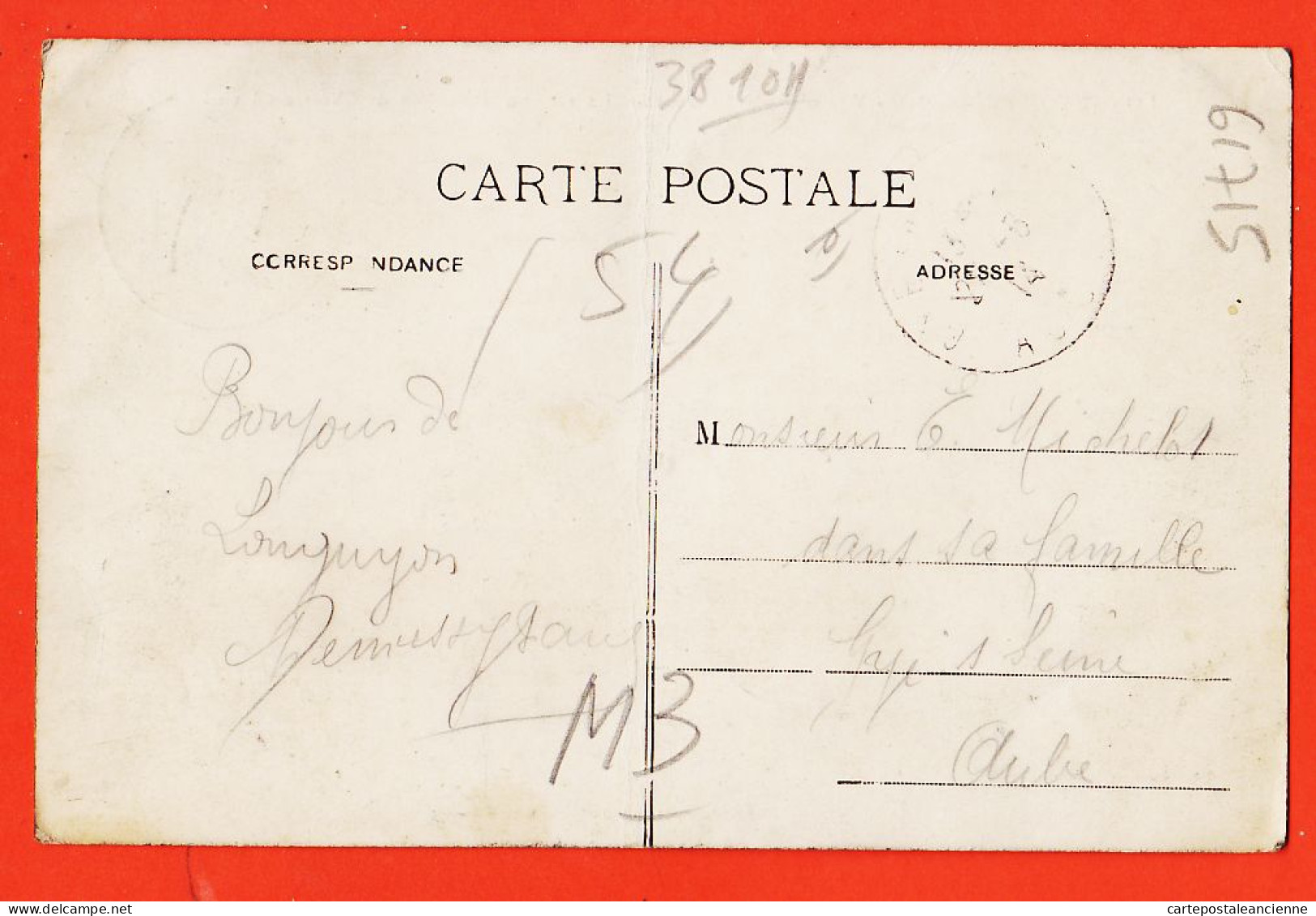 30936 / LONGUYON (54) Vue Generale Casernes Bataillons 18e Et 9e Chasseurs à Pied 1914 à MICHELOT Gyé Sur Seine - Longuyon
