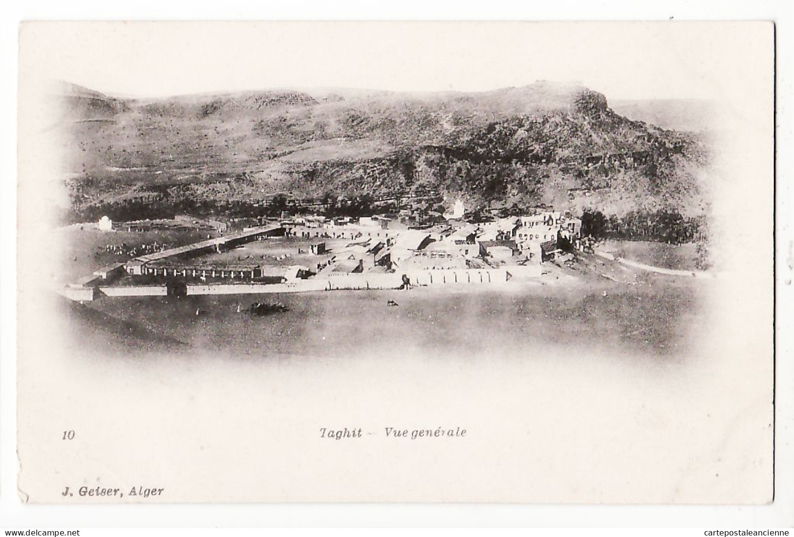30776 / ⭐ ◉ TAGHIT Vue GENERALE Extreme-Sud ORANAIS 1890s GEISER 10 Algeria Algerien Argelia Algerije - Oran
