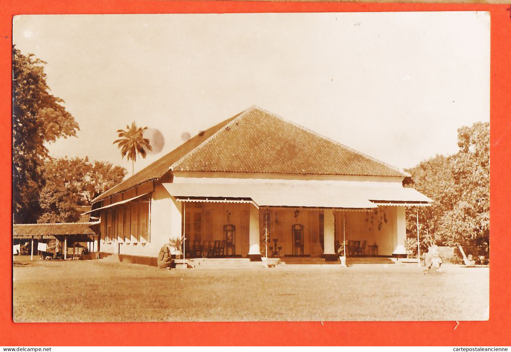 30704 / ⭐ ◉ Rare Fotokaart DAMPIT GLEDAGAN Pantjoer Java Nederlandse Kolonistenverblijf 1913 à Van DALE Amsterdam Rare - Indonesien