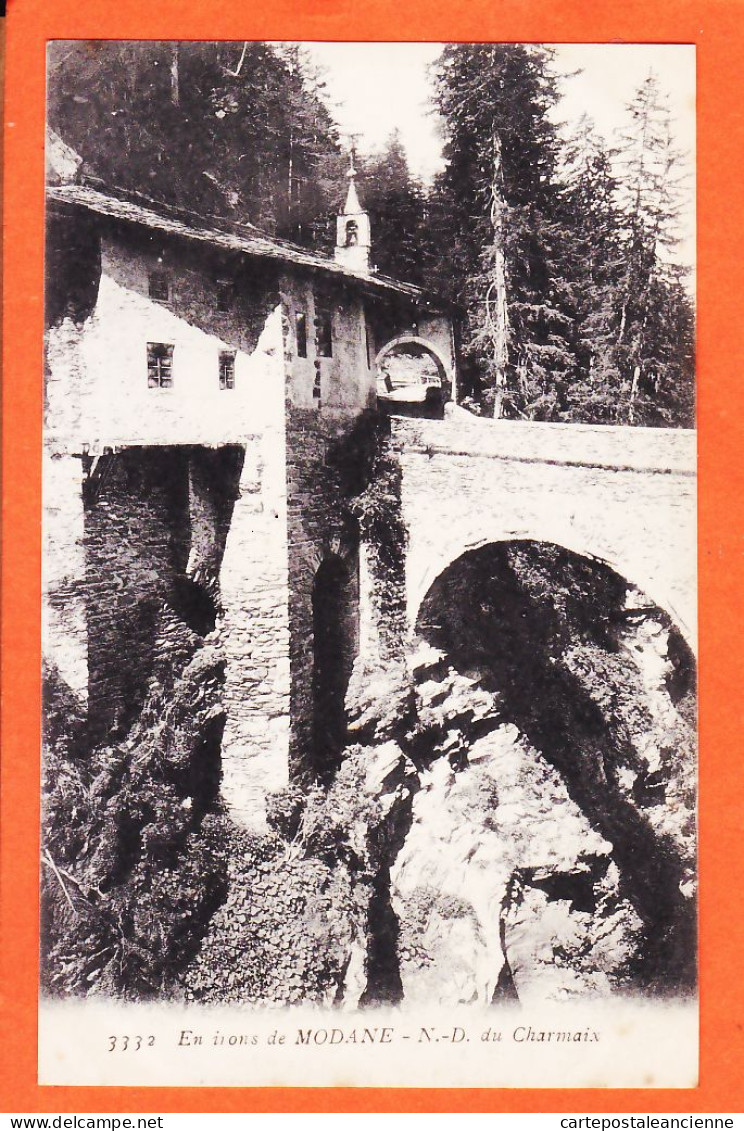 30693 / ⭐ ◉ Env. MODANE 73-Savoie Chapelle Pont NOTRE-DAME Du CHARMAIX N-D 1910s REYNAUD 3332 Collection LA PLUS BELLE - Modane