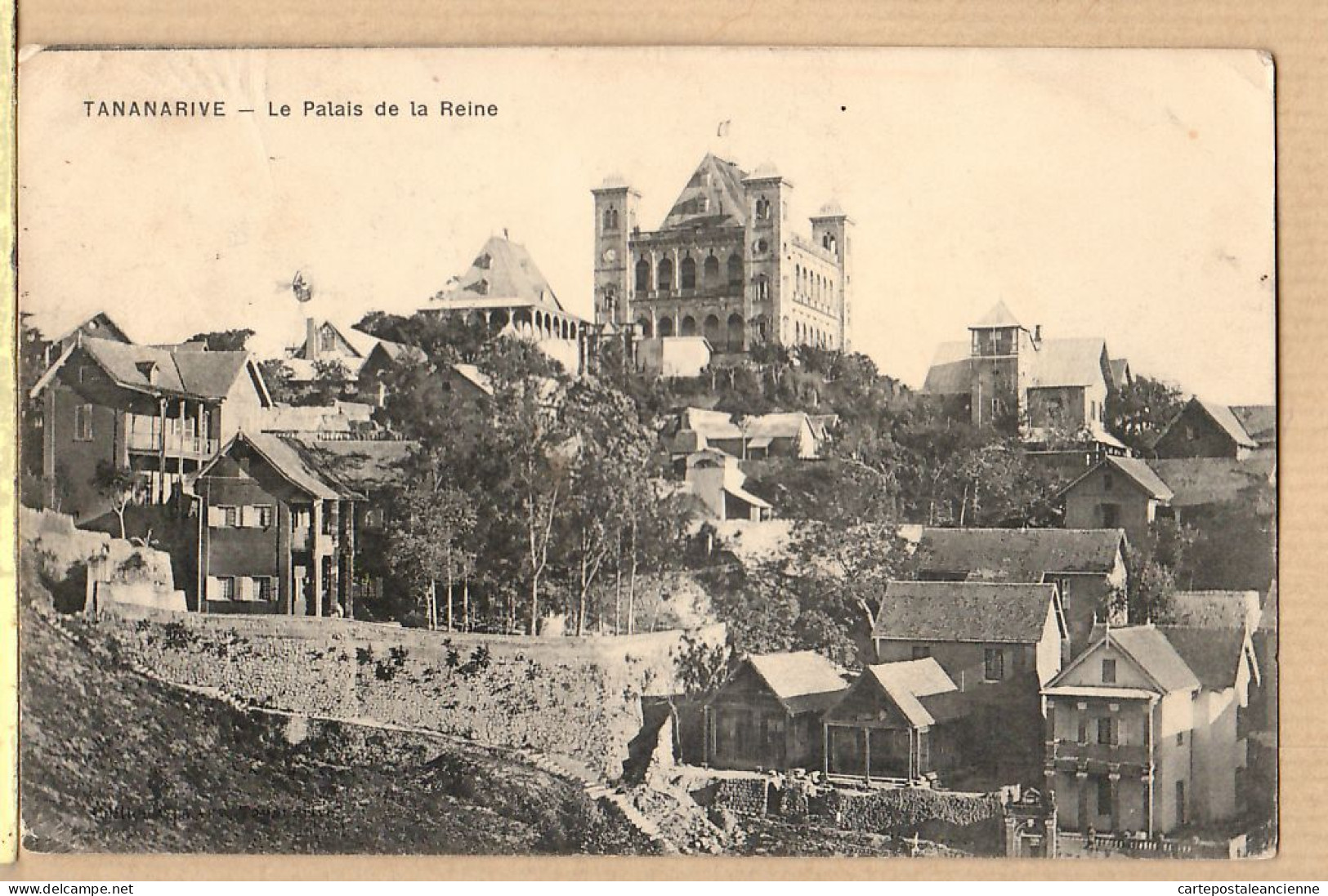 30730 / TAMANARIVE Antananarivo PALAIS De La REINE Madagascar 01.06.1911 à MERCIER Chez SAUGE Breteuil CPDOM - Madagaskar