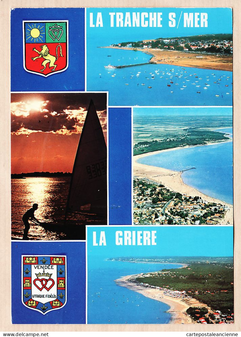 30590 / LA-TRANCHE-sur-MER 85-Vendée La GRIERE Multivues Flamme Poste 26.08.1987 - ARTAUD N°234 - La Tranche Sur Mer