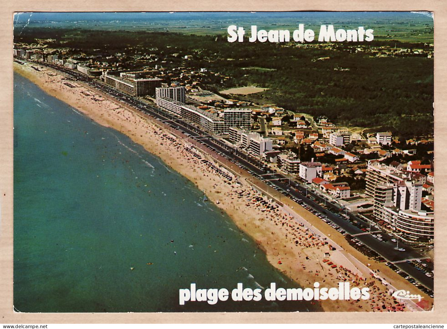 30618 / SAINT-JEAN-DE-MONTS 85-Vendée La PLAGE Des DEMOISELLES Immeubles Littoral 1975s COMBIER 4809 - Saint Jean De Monts