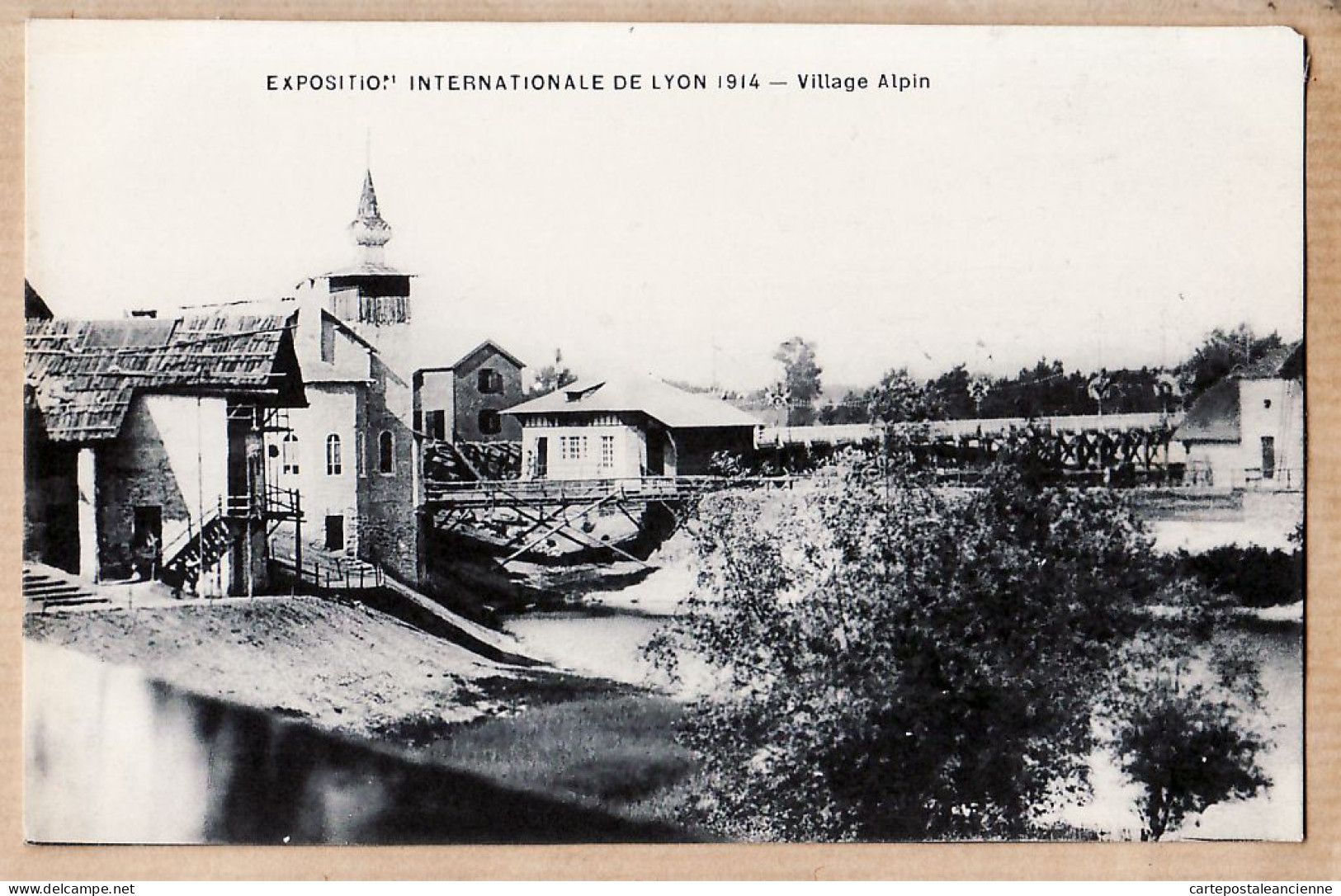 30768 / ⭐ ◉ LYON Rhone Exposition Internationale 1914 Village ALPIN - Lyon 1