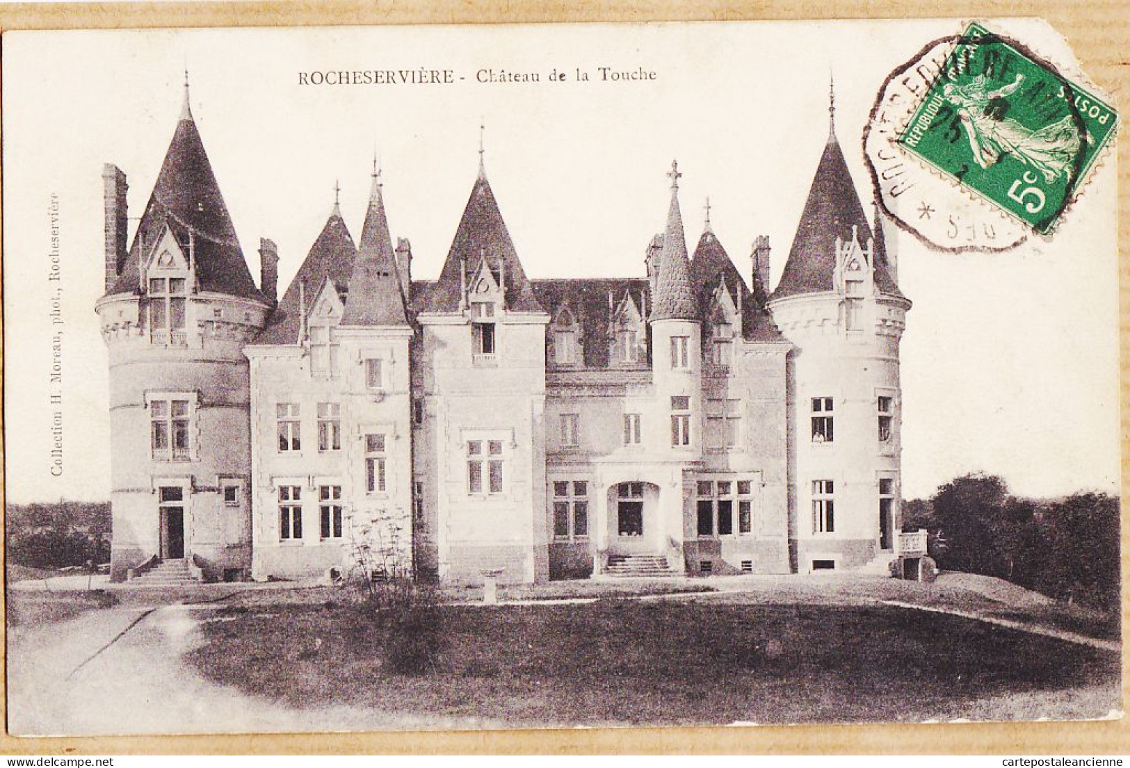 30670 / ROCHESERVIERE 85-Vendée Château LA TOUCHE 1913 à Emmanuel GAUVRIT Mothe-Achard-Collection Photo MOREAU - Other & Unclassified