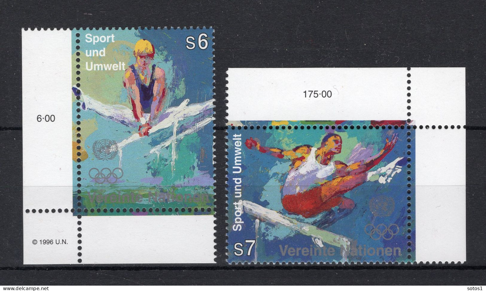 VERENIGDE NATIES-WENEN Yt. 234/235 MNH 1996 - Ungebraucht