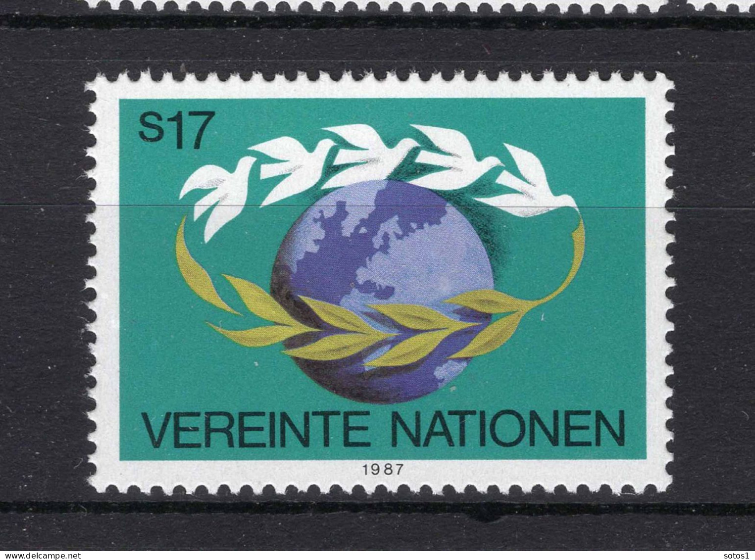 VERENIGDE NATIES-WENEN Yt. 74 MNH 1987 - Unused Stamps