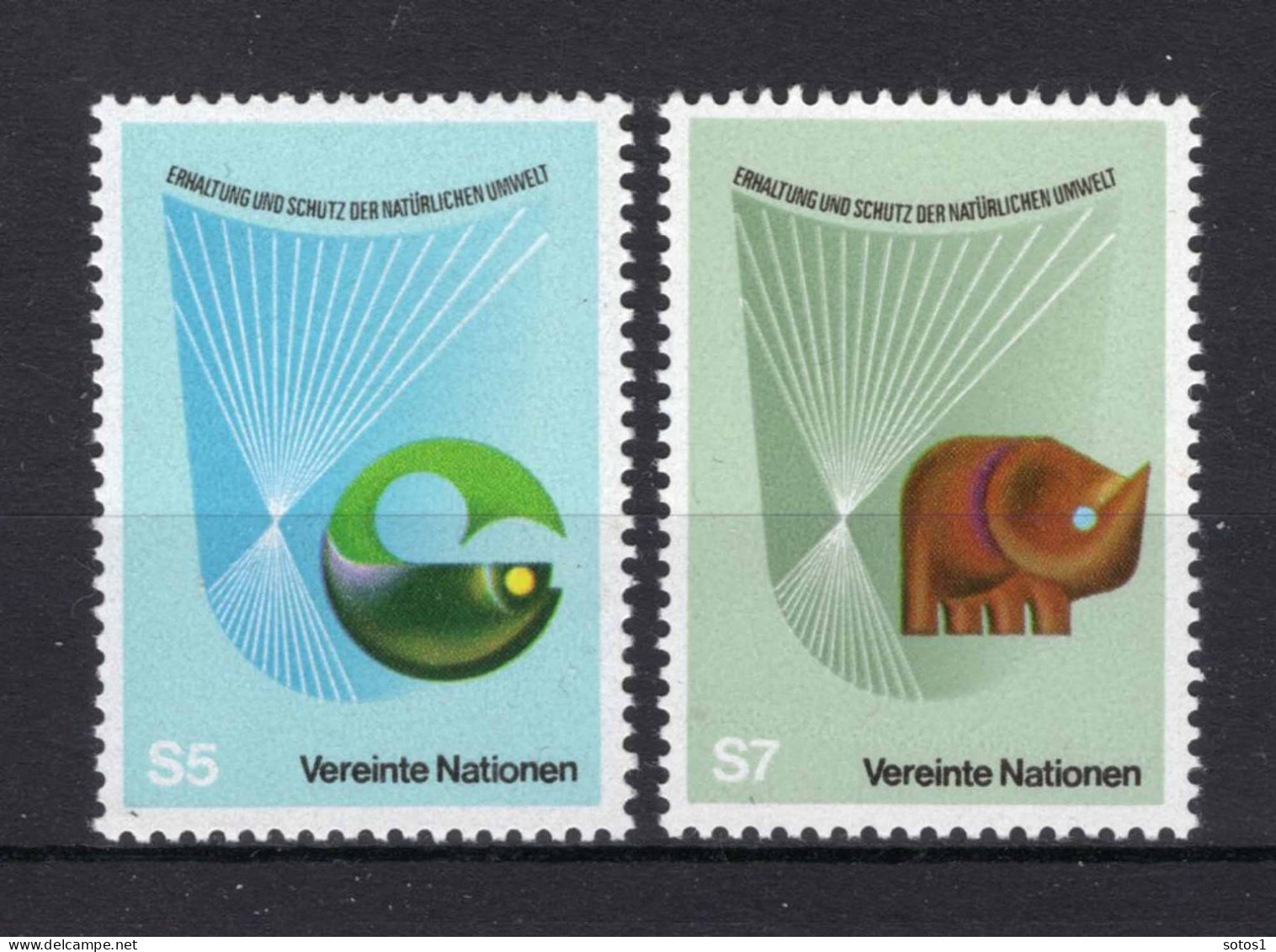 VERENIGDE NATIES-WENEN Yt. 27/28 MNH 1982 - Unused Stamps
