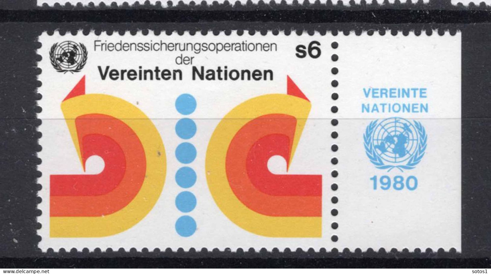 VERENIGDE NATIES-WENEN Yt. 11 MNH 1980 - Nuovi