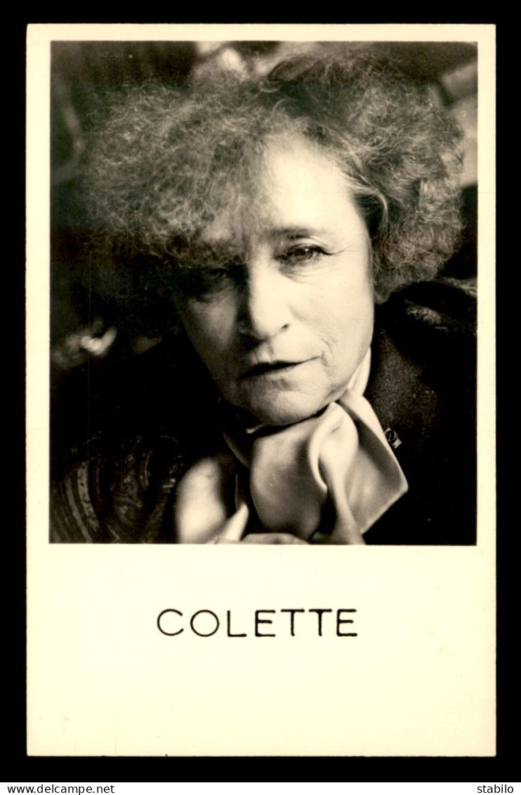 ECRIVAINS - COLETTE (1873-1954)  FRANCAISE - Writers