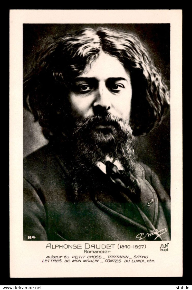 ECRIVAINS - ALPHONSE DAUDET (1840-1897) - Writers