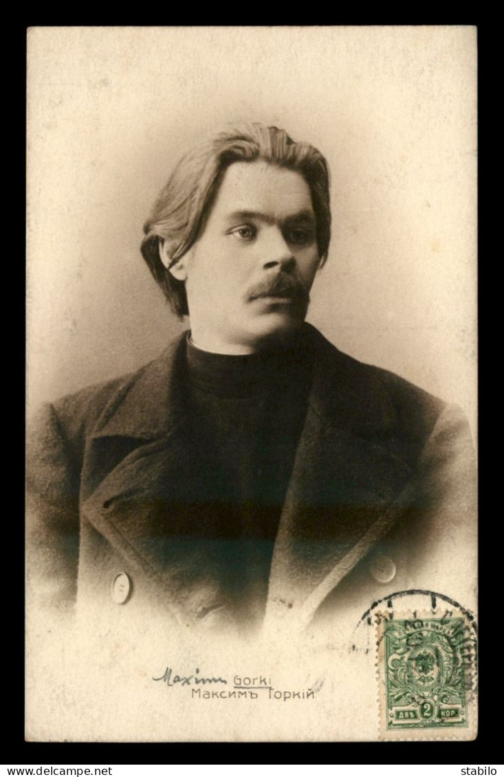 ECRIVAINS - MAXIME GORKI (1868-1936) ECRIVAIN RUSSE - Writers
