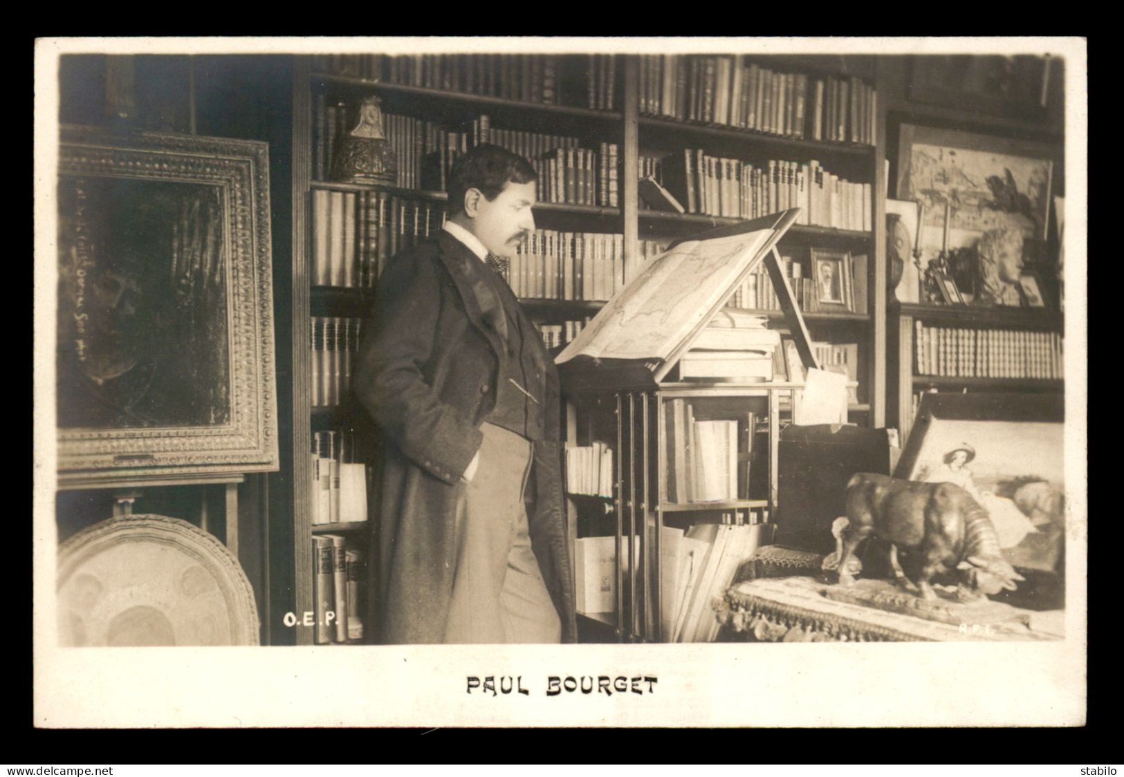 ECRIVAINS - PAUL BOURGET (1852-1935) ECRIVAIN ET ESSAYISTE CATHOLIQUE FRANCAIS - Writers