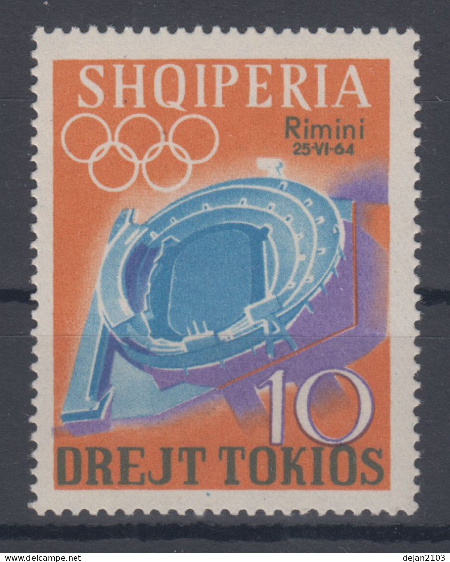 Albania Sport-olympic Games In Tokyo Mi#838 1964 MNH ** - Albania