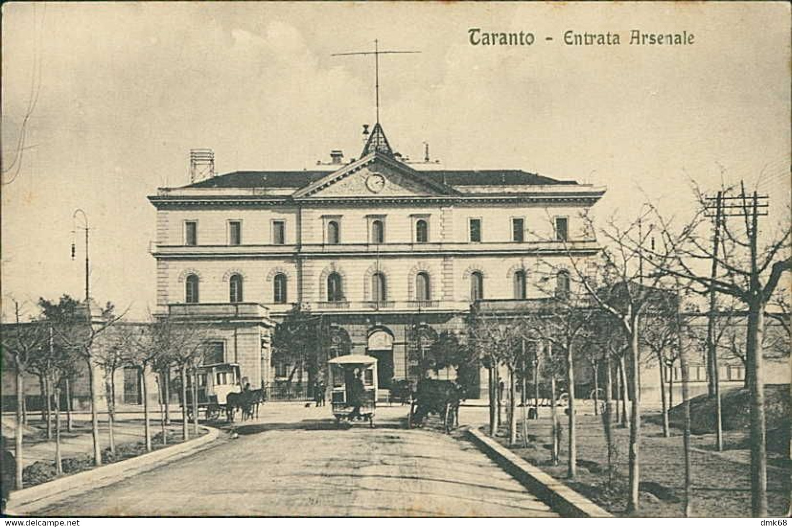 TARANTO - ENTRATA ARSENALE - EDIZIONE TRAVERSA - 1910s (20830) - Taranto