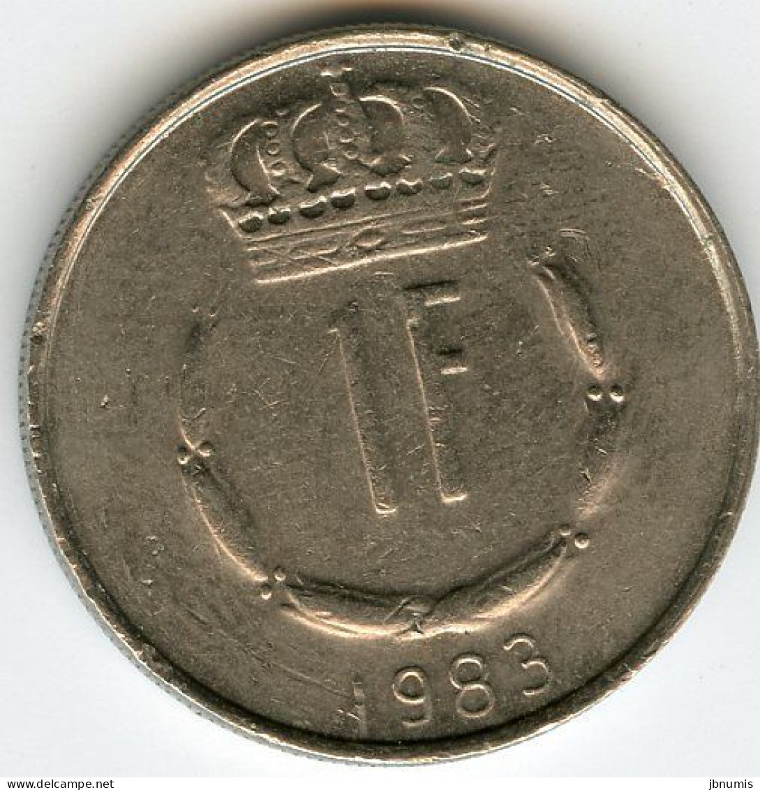Luxembourg 1 Franc 1983 KM 55 - Luxembourg