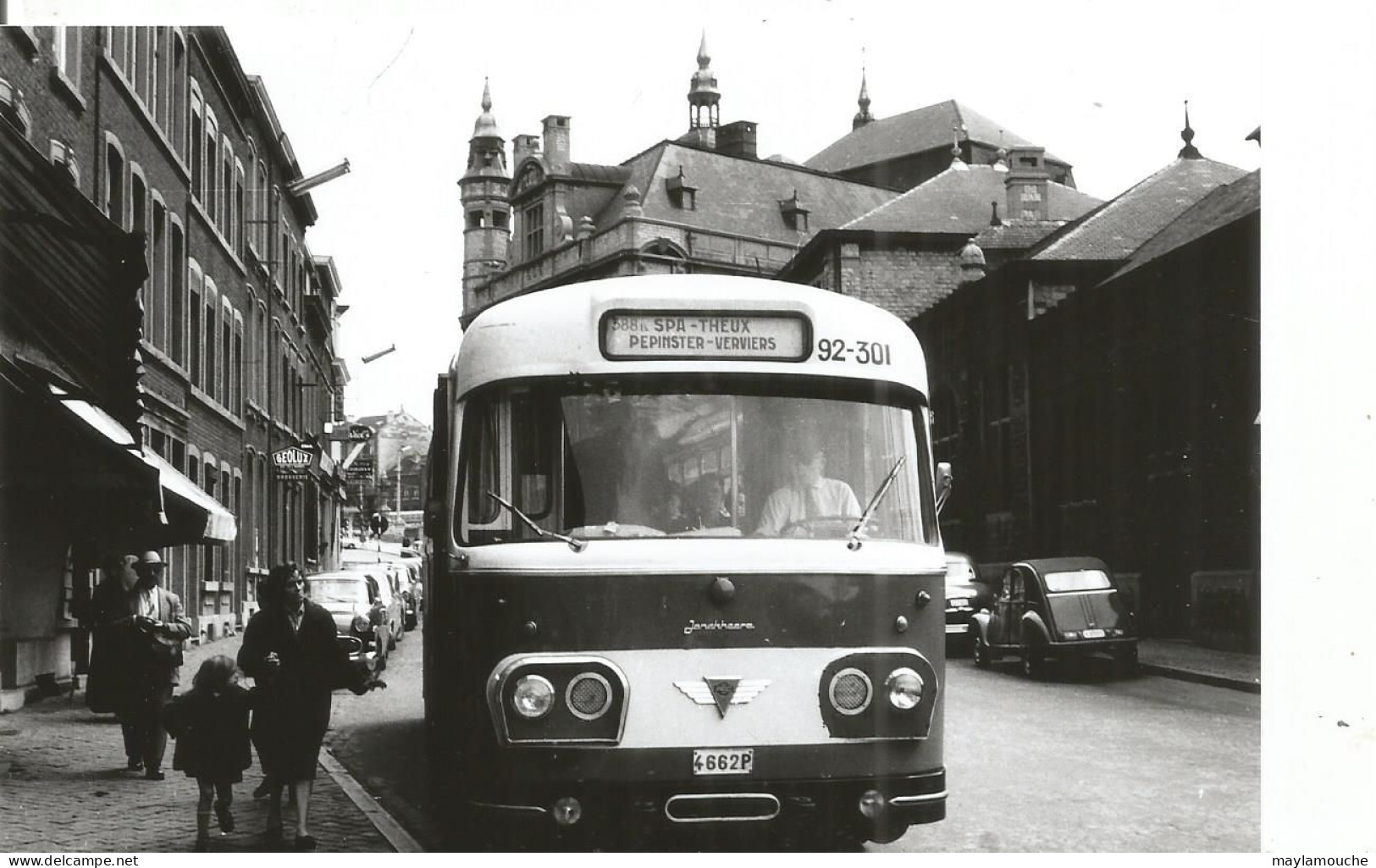 Bus Car Region Verviers ( Photo 15x10 - Autobús & Autocar