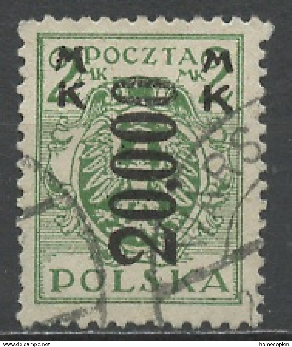 Pologne - Poland - Polen 1923-24 Y&T N°275 - Michel N°189 (o) - 20000ms2m Aigle National - Used Stamps
