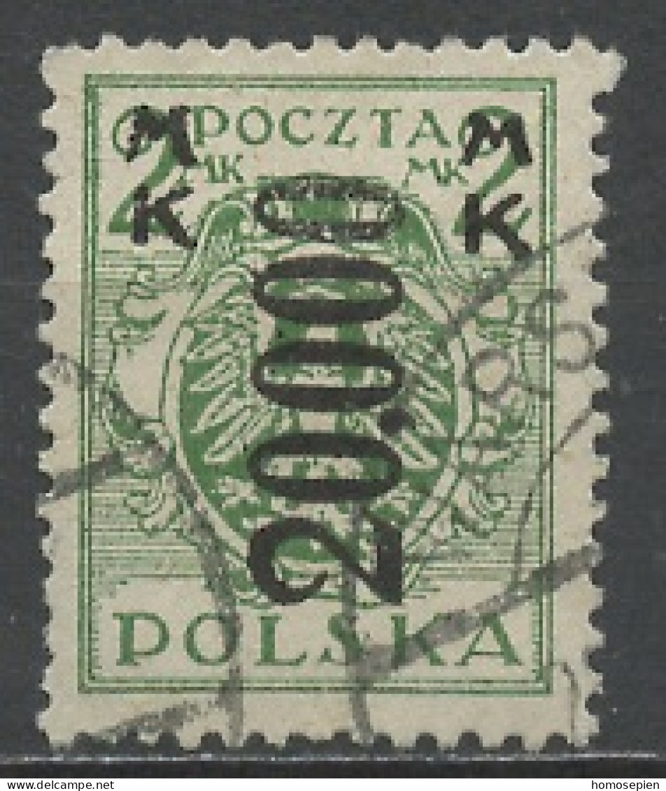 Pologne - Poland - Polen 1923-24 Y&T N°275 - Michel N°189 (o) - 20000ms2m Aigle National - Gebraucht