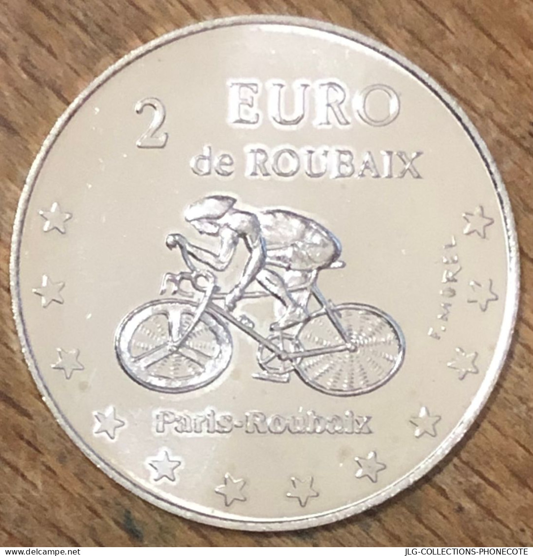 PIÈCE DE 2 EURO DE PARIS - ROUBAIX DE 1998 PAS MONNAIE DE PARIS JETON MEDAILLE MEDALS COIN TOKEN - France