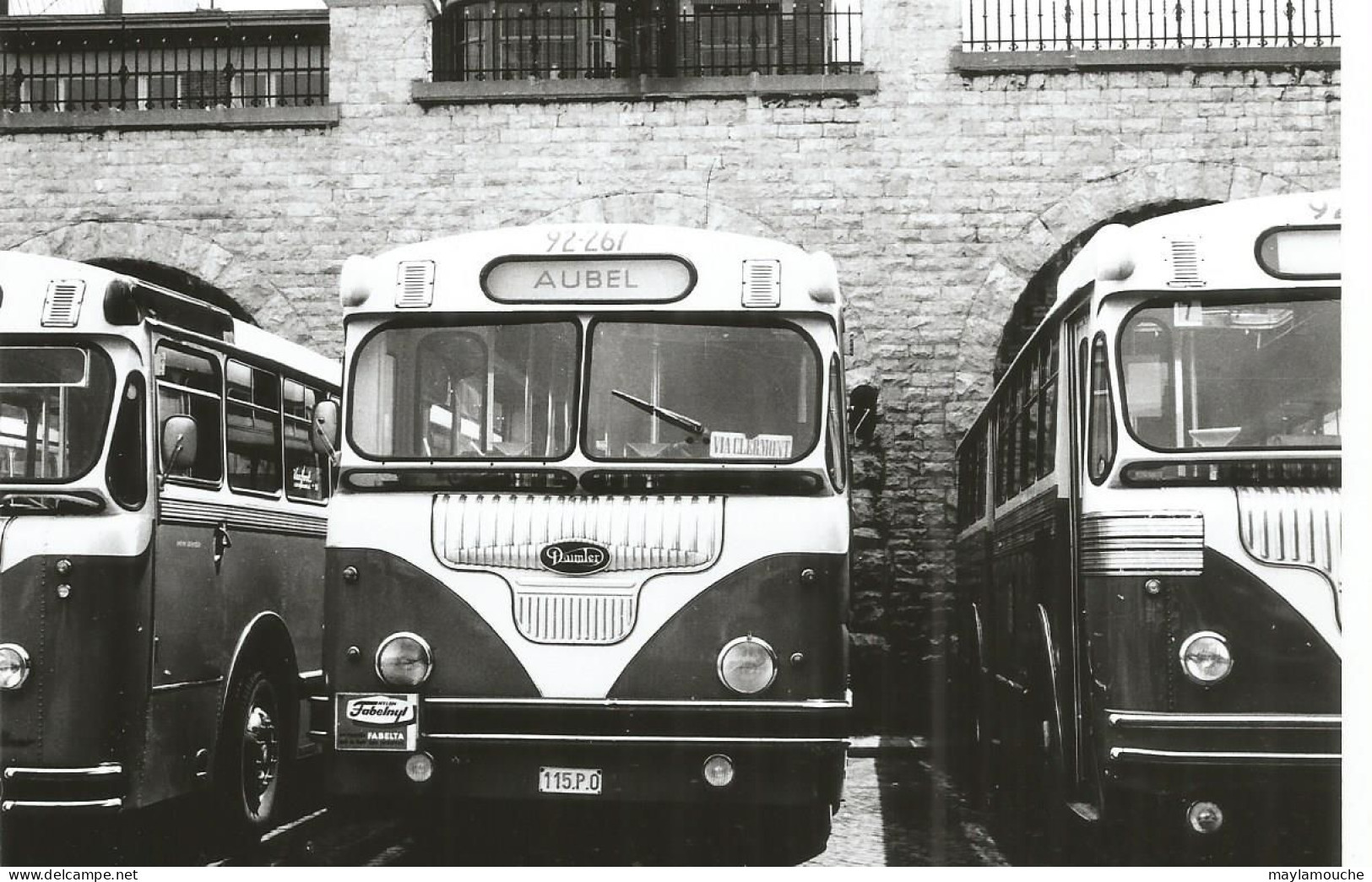 Bus Car Region Verviers ( Photo 15x10 - Buses & Coaches