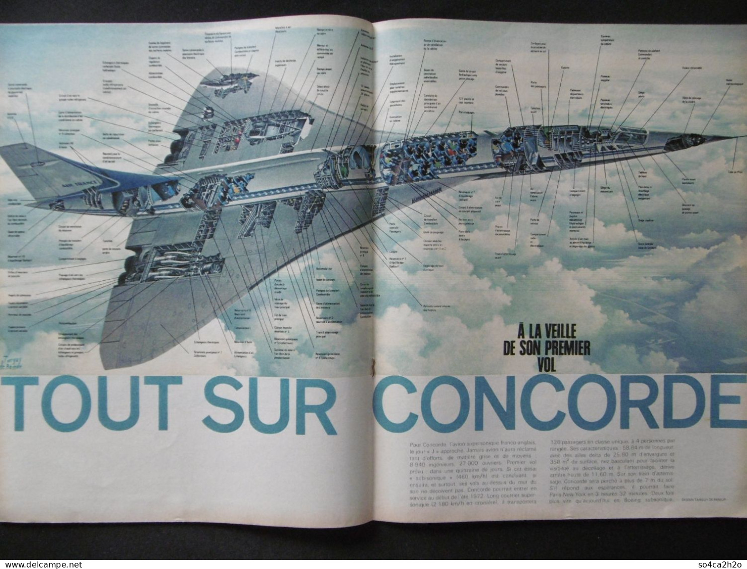 Paris Match N°1028 18 Janvier 1969 Le Jour De Gloire De Borman, Lovell Et Anders; Le Tupolev; Le Concorde - General Issues