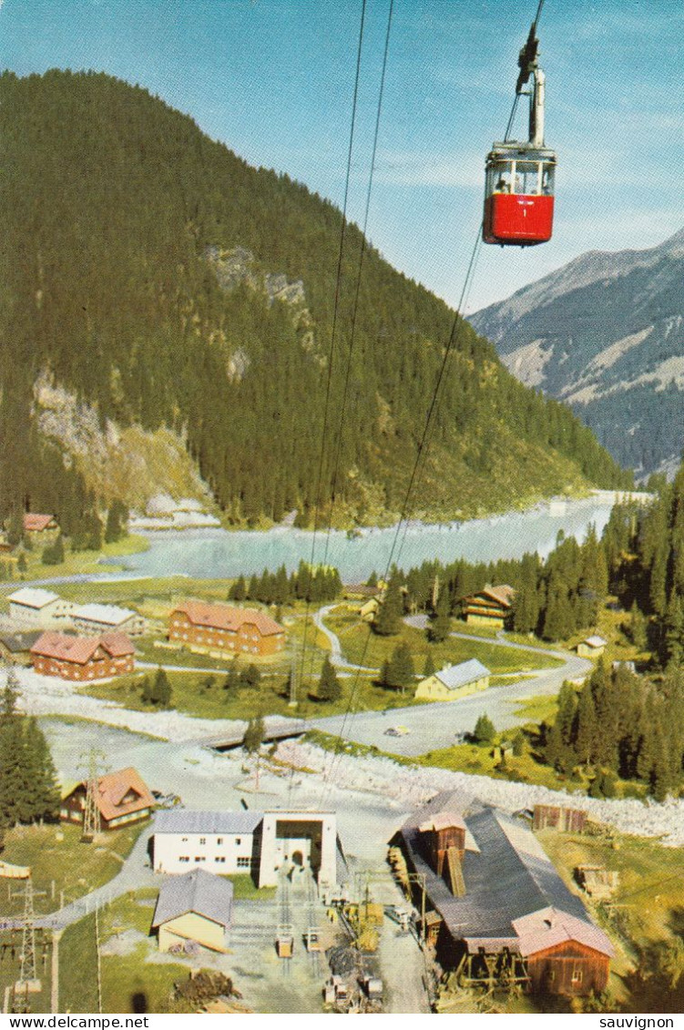 UTTENDORF. Enzingerboden Mit Stausee Und Talstation Der Stubach-Seilbahn Zum Weißsee, Um 1962 - Neukirchen Am Grossvenediger