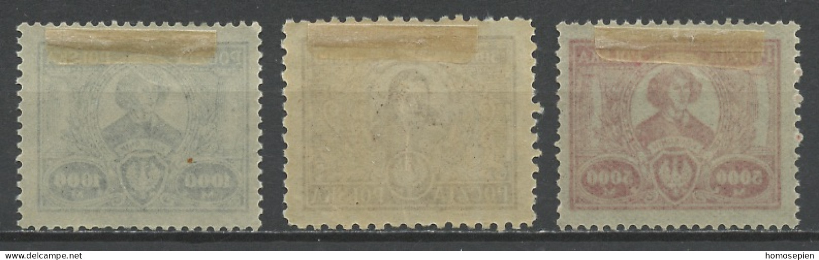 Pologne - Poland - Polen 1923 Y&T N°268 à 269 - Michel N°182 à 184 * - Copernic Et Konarski - Unused Stamps