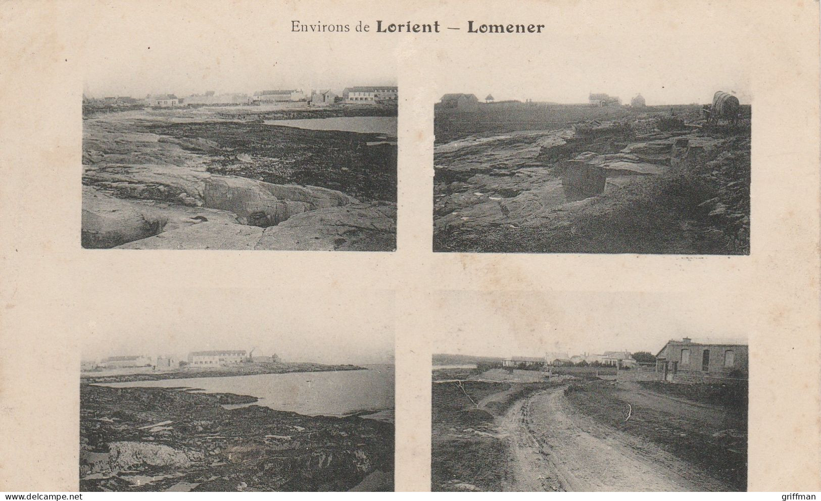 ENVIRONS DE LORIENT LOMENER MULTIE VUES 1915 TBE - Lorient