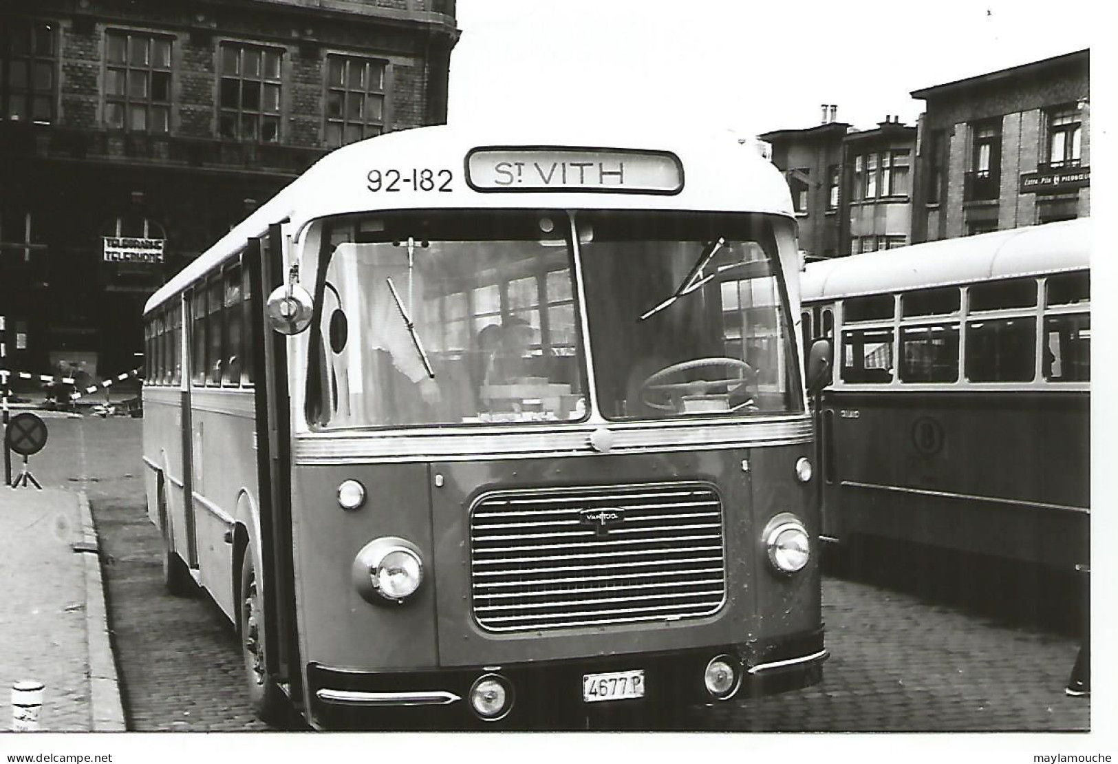 Bus Car Region Verviers St Vith ( Photo 15x10 - Buses & Coaches