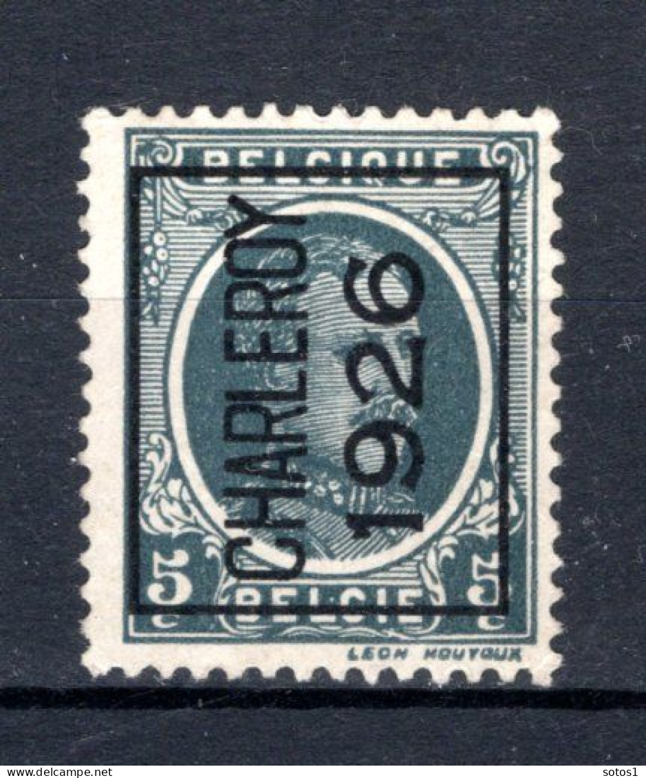 PRE142A MNH** 1926 - CHARLEROY 1926  - Typografisch 1922-31 (Houyoux)