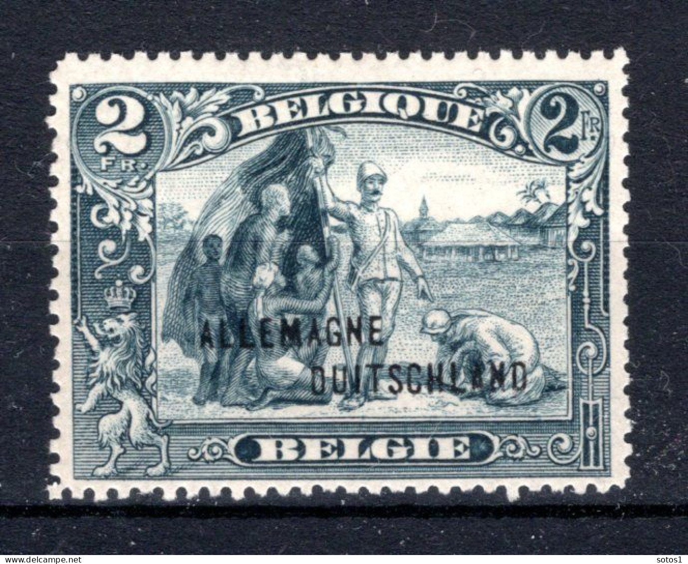 OC52A MNH 1920 - Postzegels Met Opdruk Eupen & Malmedy - Sot - OC38/54 Occupation Belge En Allemagne