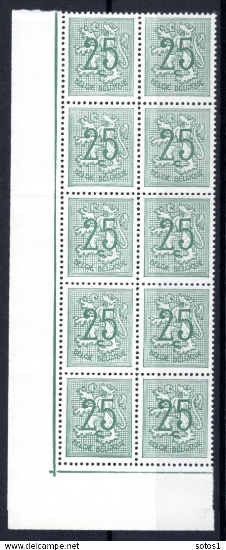 852 MNH** 1951 - Cijfer Op Herhaldieke Leeuw 10 Stuks - Unused Stamps