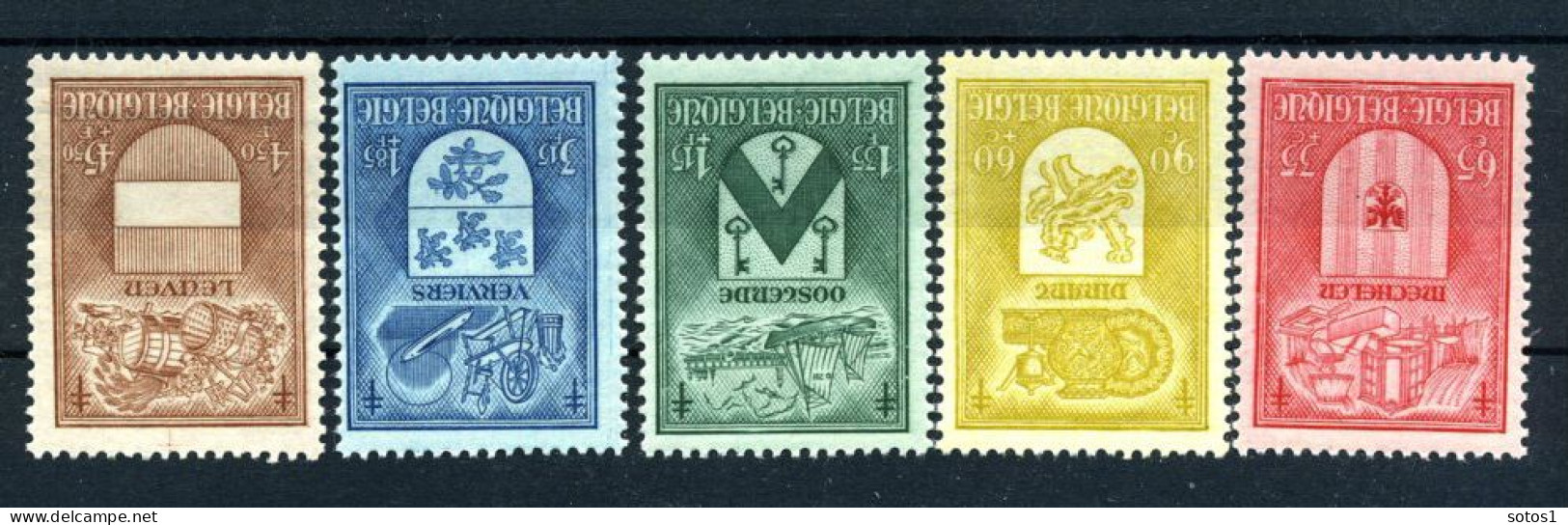 743/747 MNH 1946 - Wapenschilden. - Nuevos