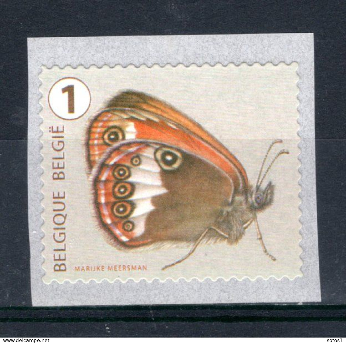4459 MNH 2014 - Rolzegel Vlinders Met Nummer 65 - Nuevos